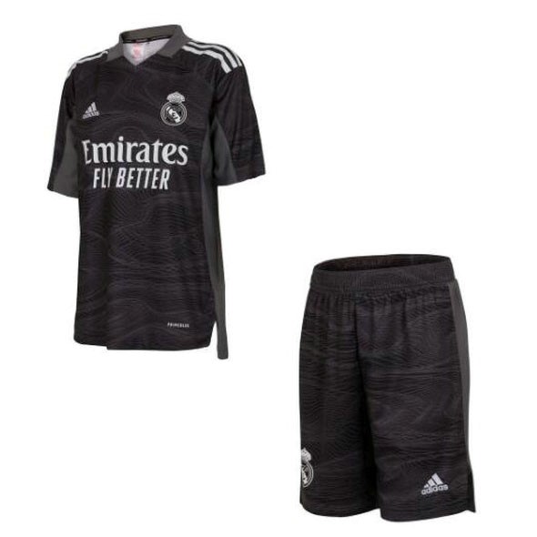 Camiseta Real Madrid Portero Niño 2021 2022 Negro